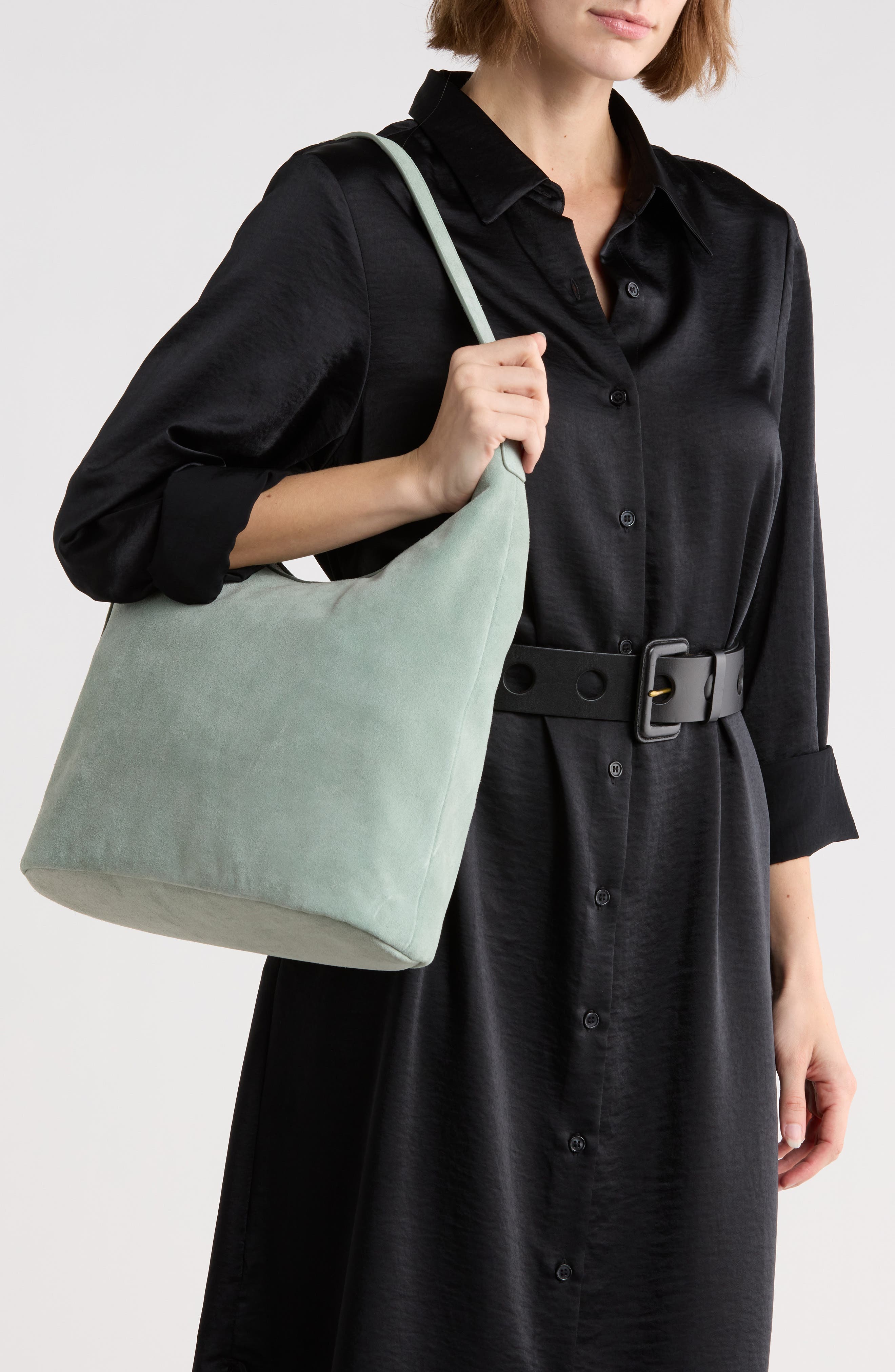 Sam Edelman Elaina Hobo Bag, Alternate, color, Light Green