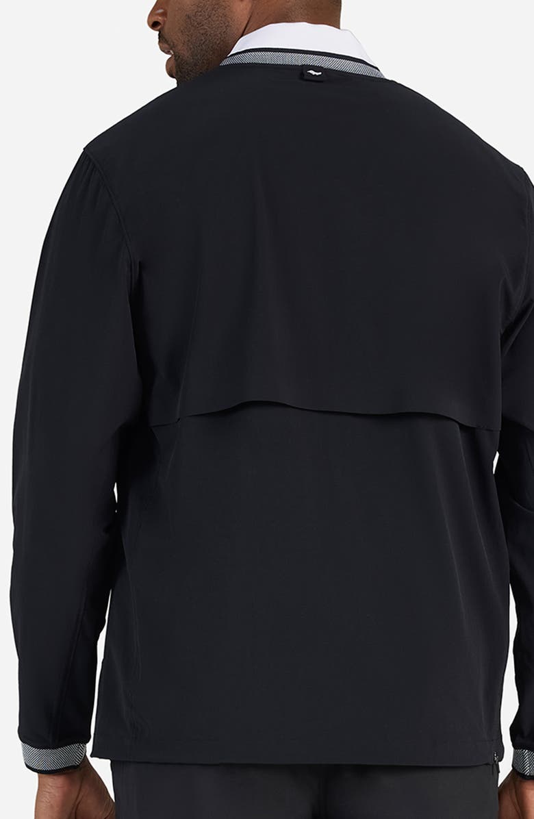 Bad Birdie Kinetic Wind Resistant Pullover, Alternate, color, Black