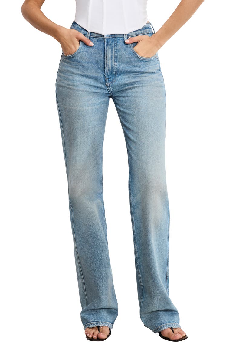 Good Standard Bootcut Jeans, Main, color, INDIGO998