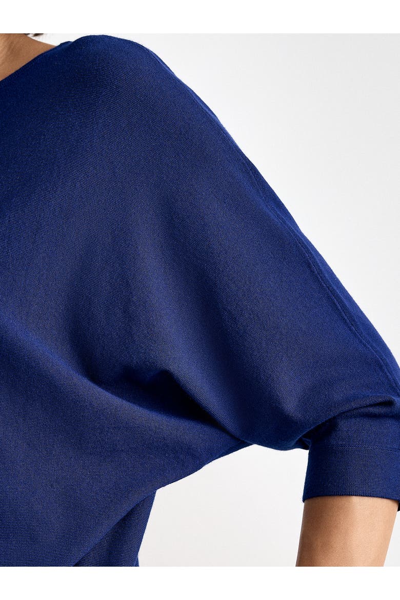 Cristine Chic Batwing Sleeves Jumper, Alternate, color, Cobalt