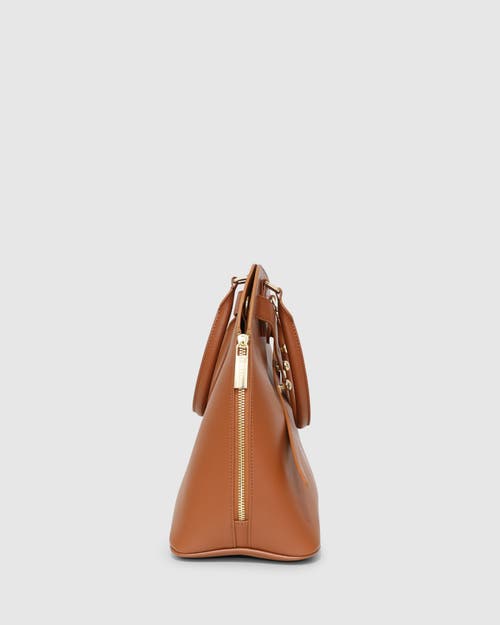 Belle & Bloom Tell Me Why Shoulder Bag In Camel