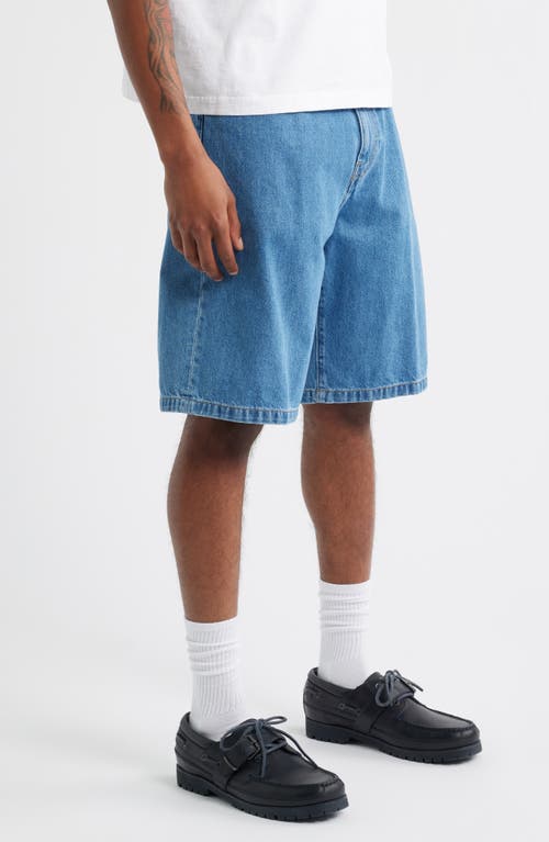 Carhartt Work In Progress Landon Denim Shorts In Blue