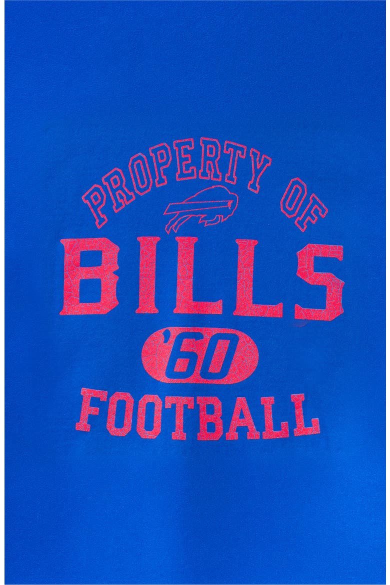 Buffalo Bills Property of Flea Market Crewneck Sweatshirt, Alternate, color, ROYAL