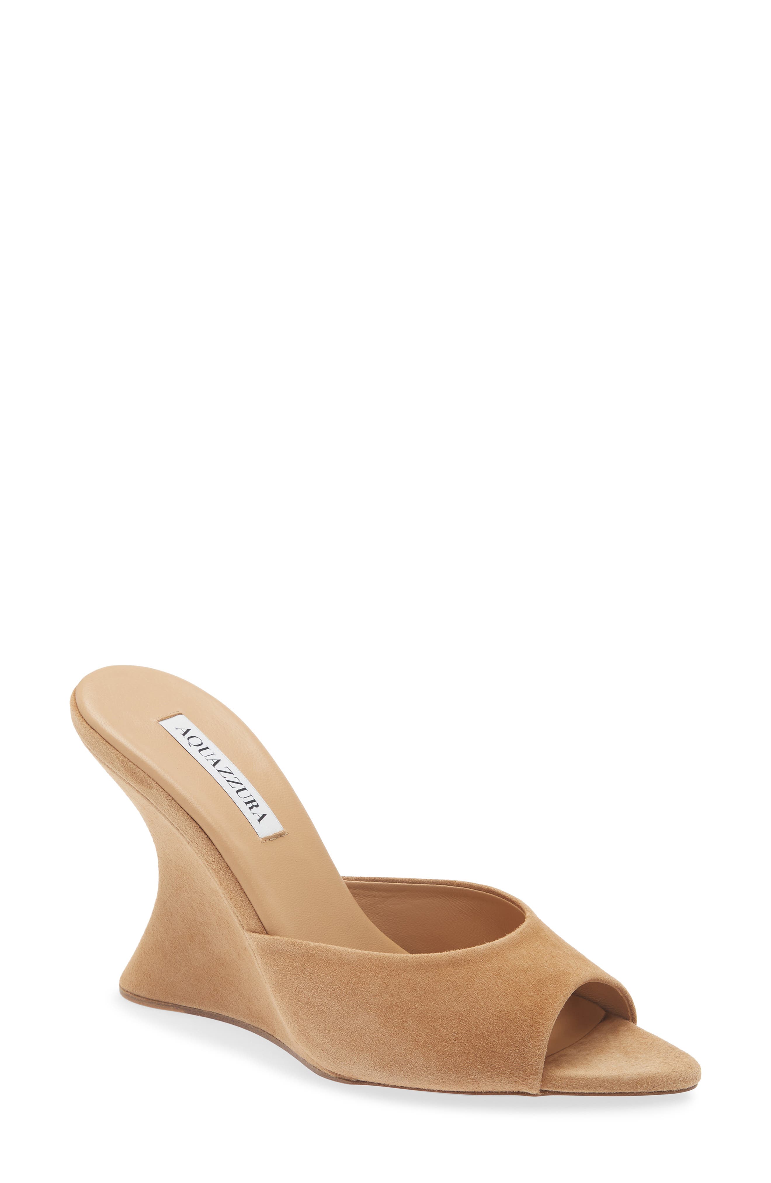 Bisous Wedge Sandal, Main, color, CAMEL