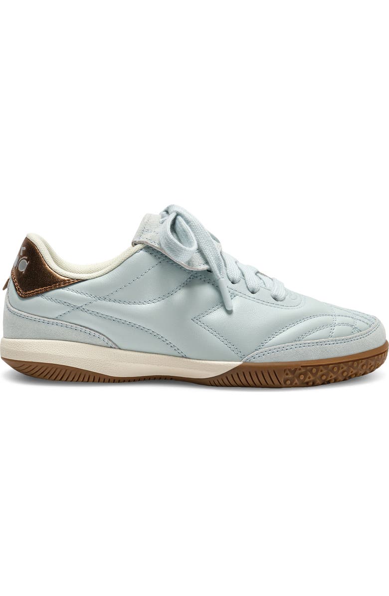 Diadora Gold Indoor Leather Sneakers, Alternate, color, Wan Blue