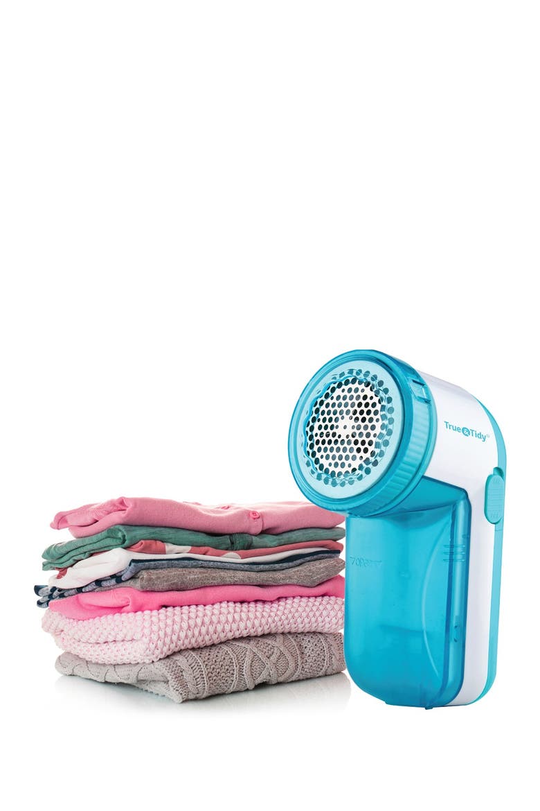 Teal True & Tidy Portable Lint Remover, Alternate, color, AQUA