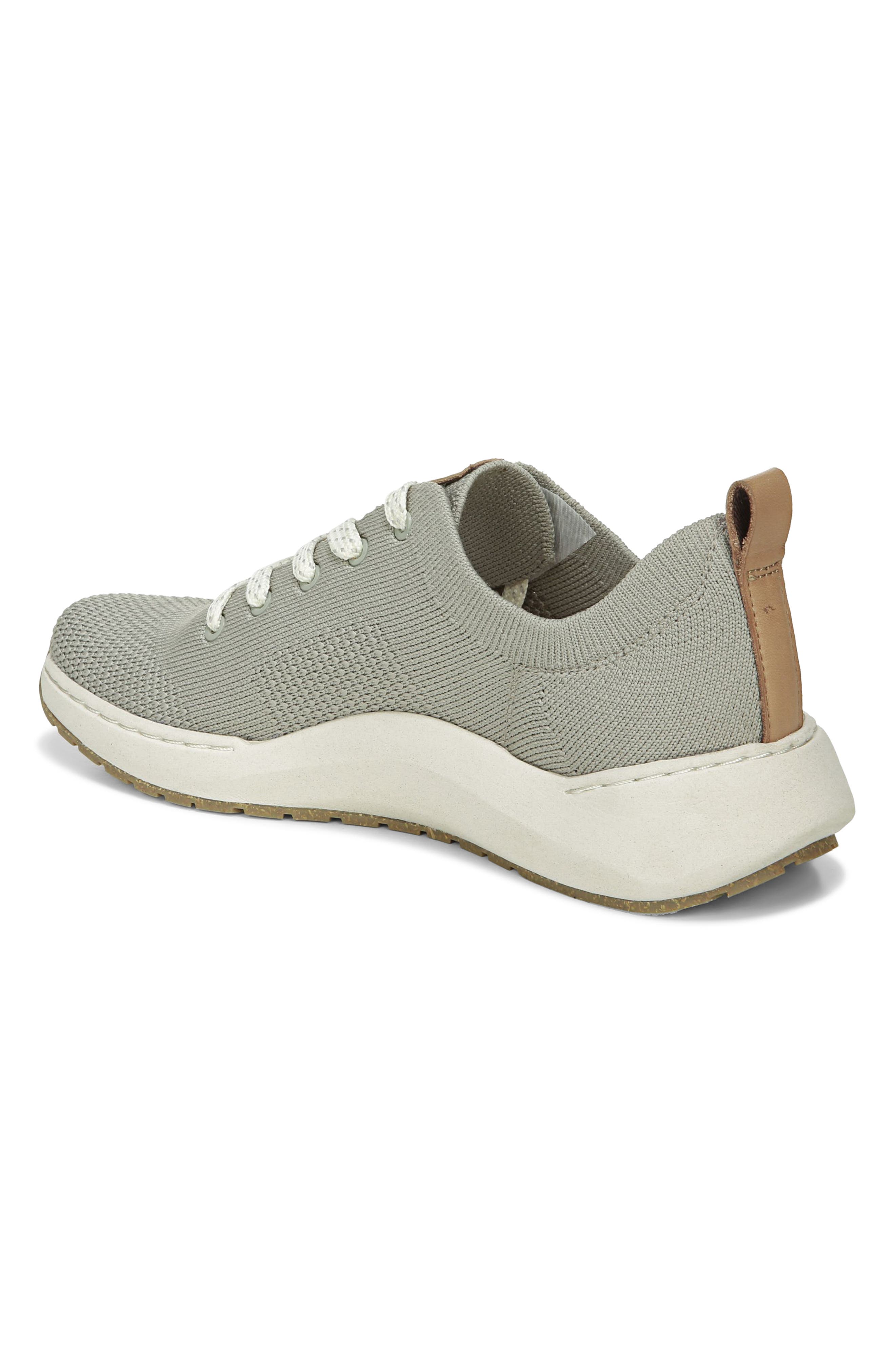 Herzog Recycled Knit Sneaker, Alternate, color, SILVER SAGE FABRIC
