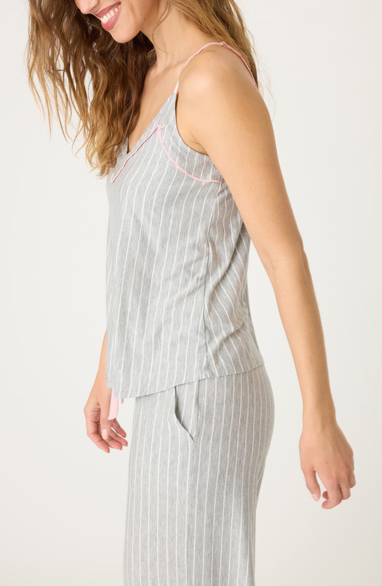 PJ Salvage Lazy Days Pajama Camisole, Alternate, color, H Grey