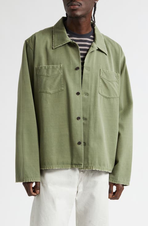 Club Distressed Overshirt