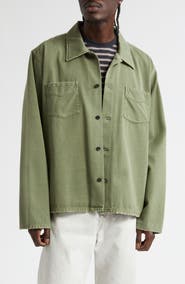 STOCKHOLM SURFBOARD CLUB Club Distressed Overshirt