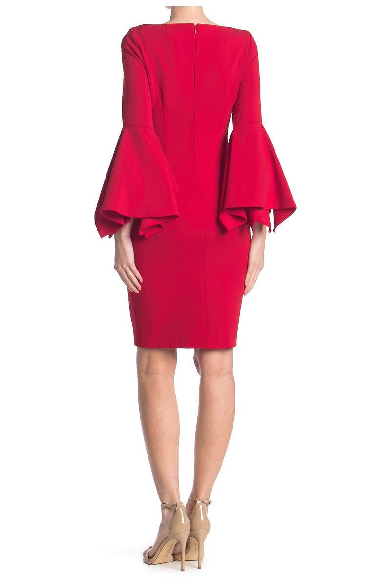 Calvin Klein Big Sleeve Sheath Dress, Main, color, 