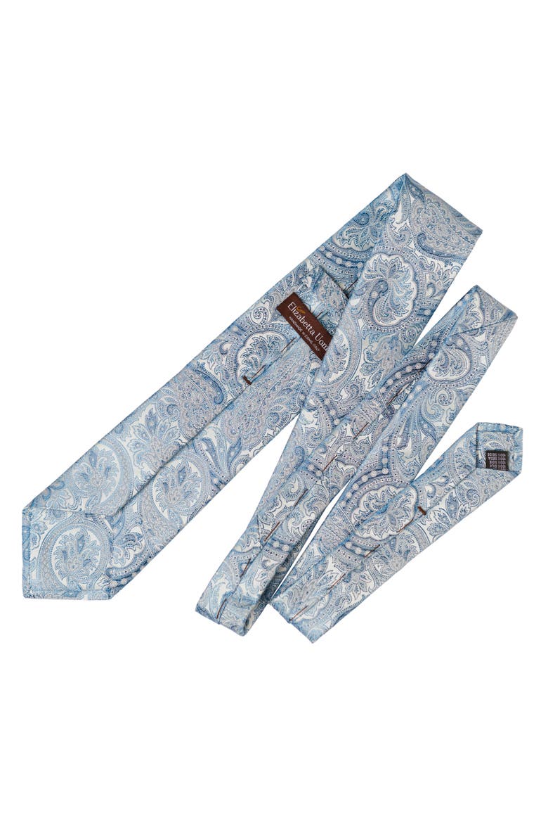 Montecarlo - Silk Jacquard Tie for Men, Alternate, color, Blue