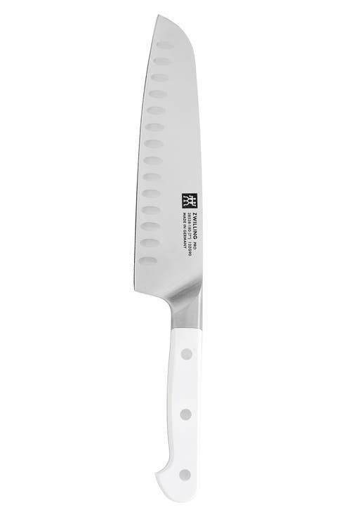 Pro Le Blanc 7-Inch Hollow Edge Slim Santoku Knife