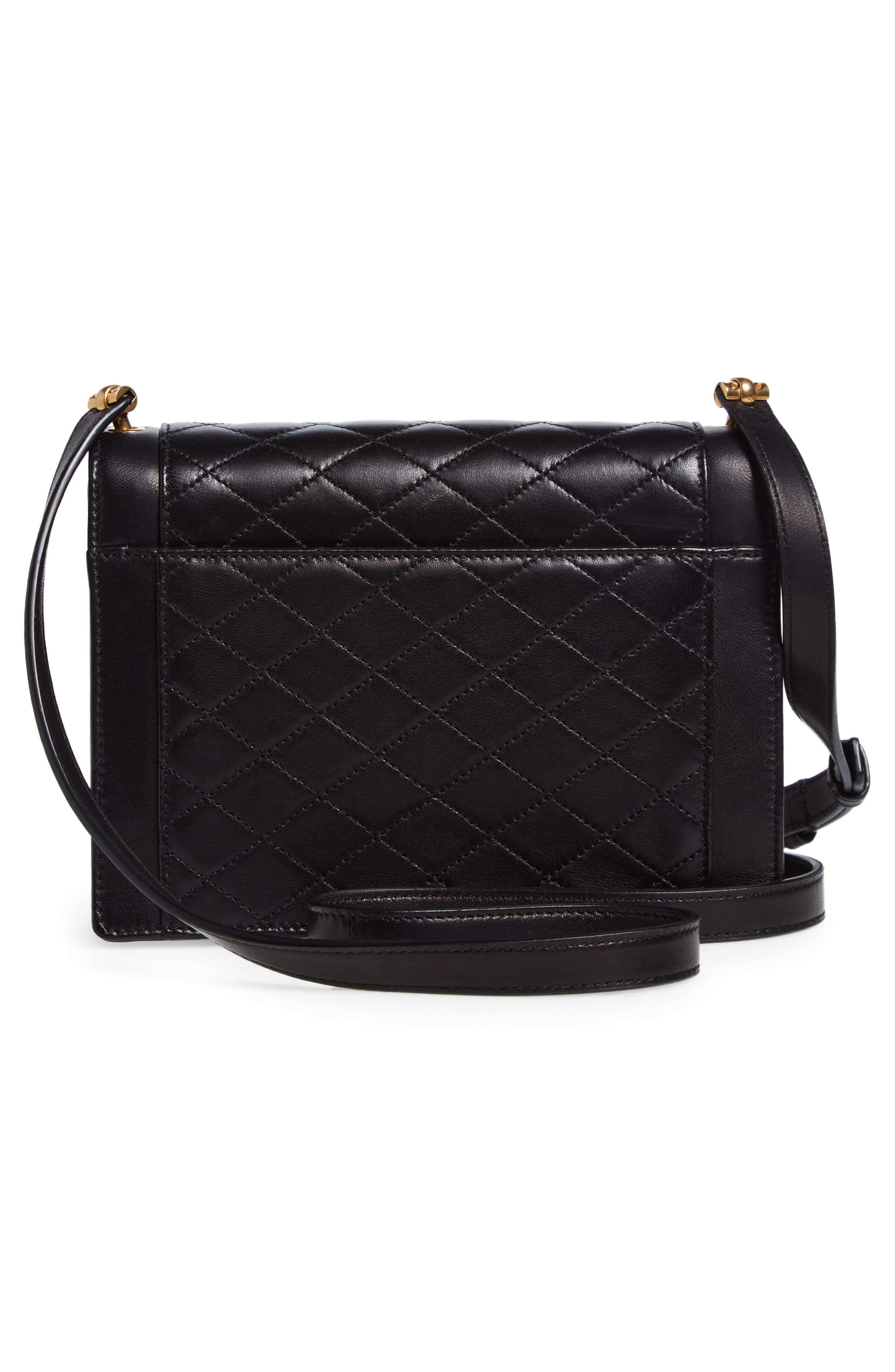 Saint Laurent Gaby Quilted Leather Shoulder Bag, Alternate, color, 