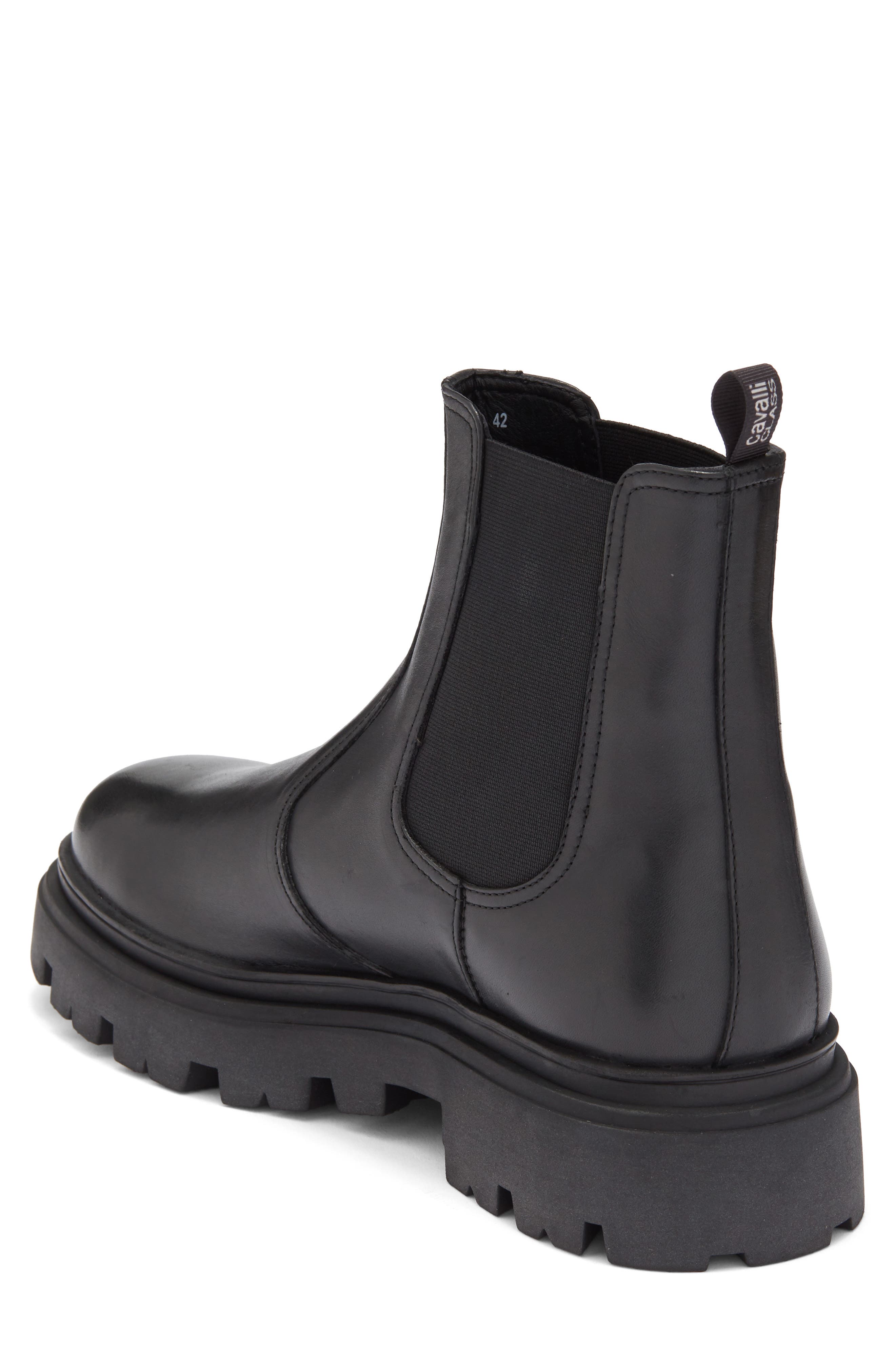 Roberto Cavalli Huston Chelsea Boot, Alternate, color, 