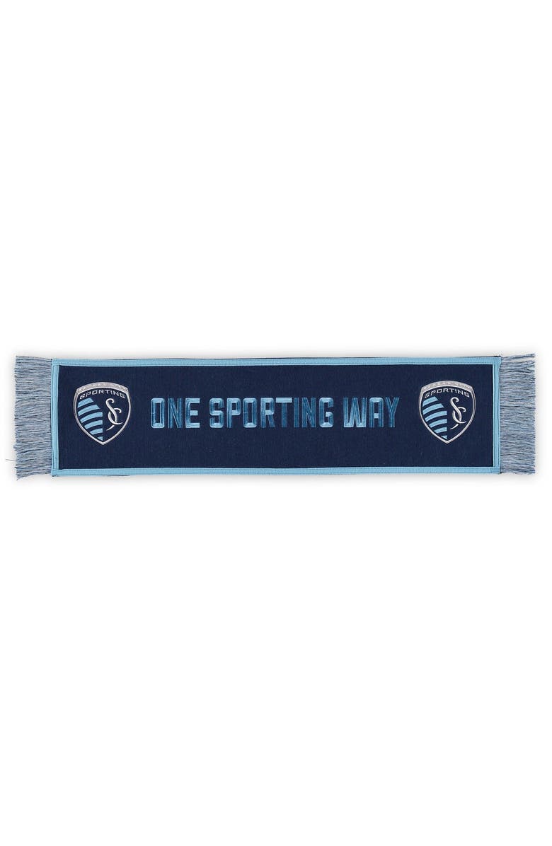 WINNING STREAK Sporting Kansas City 30.5'' x 8'' Heritage Scarf Banner, Main, color, Navy