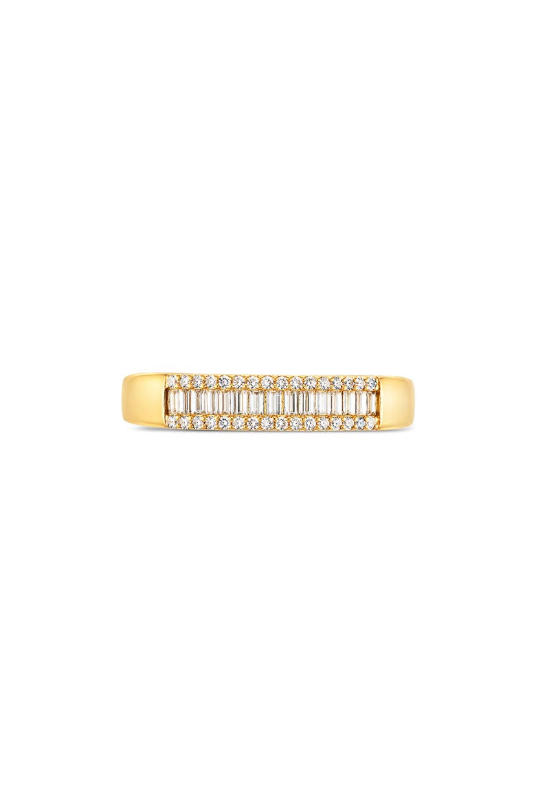 Baguette Bar Ring, Alternate, color, GOLD