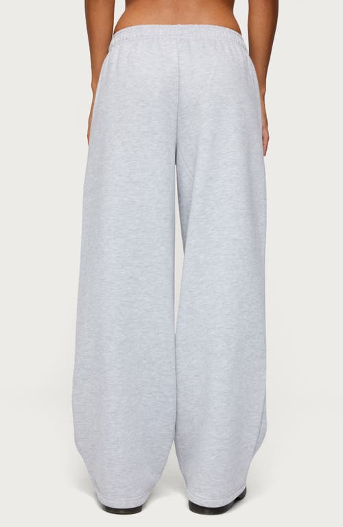 Edikted I Heart London Sweatpants In Gray