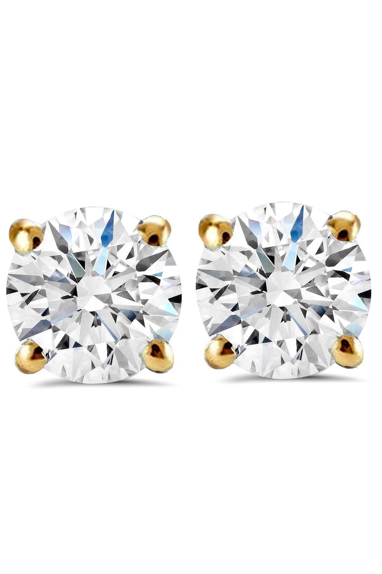3/4 Ct TDW Lab Grown Diamond Studs 14K Gold, Main, color, 14k Yellow Gold