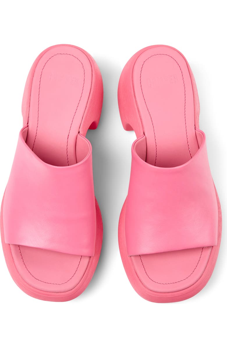 Camper Thelma Platform Slide Sandal, Alternate, color, Light/ Pastel Pink