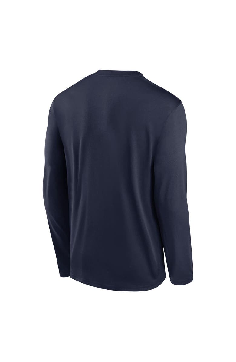 Nike Men's Nike Navy Dallas Cowboys Icon Legend Performance Long Sleeve T-Shirt, Alternate, color, Navy