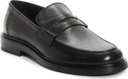 Burberry Pembroke Check & Leather Penny Loafer