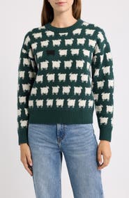 ROWING BLAZERS Sheep Wool Crewneck Sweater