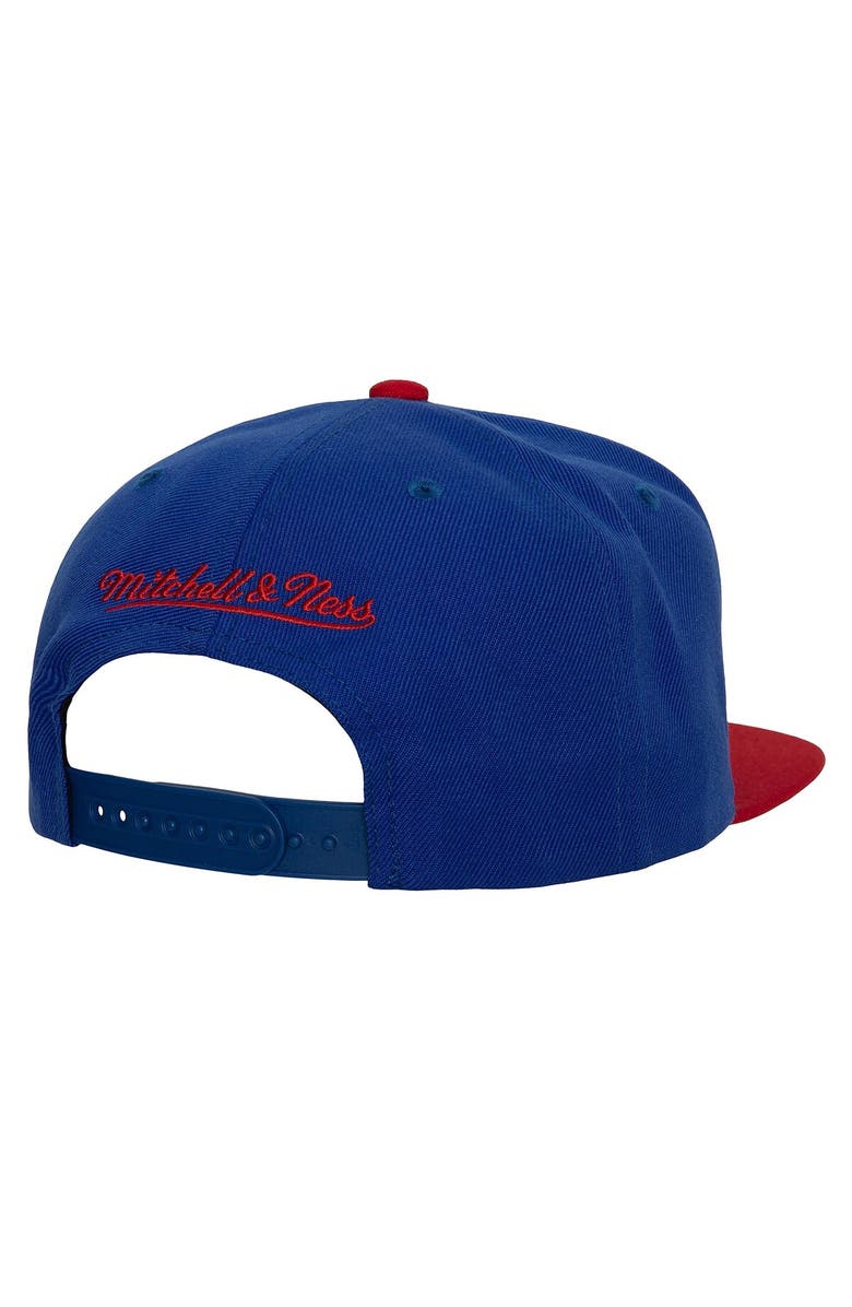 Mitchell & Ness Men's Mitchell & Ness Royal/Red Kansas Jayhawks 2-Tone 2.0 Snapback Hat, Alternate, color, Royal
