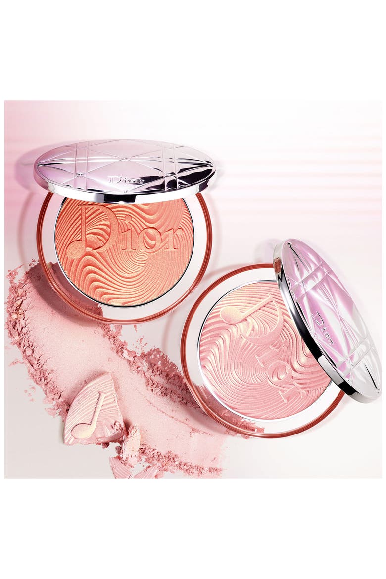 Glow Vibes Diorskin Nude Luminizer Powder Highlighter (Limited Edition), Alternate, color, 1 ROSY VIBES