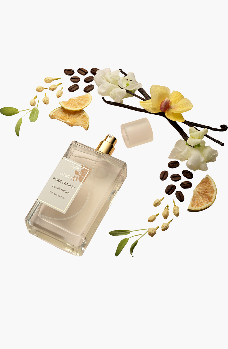 Lovery Pure Vanilla Eau de Parfum Fragrance, Alternate, color, Light Pink / Gold