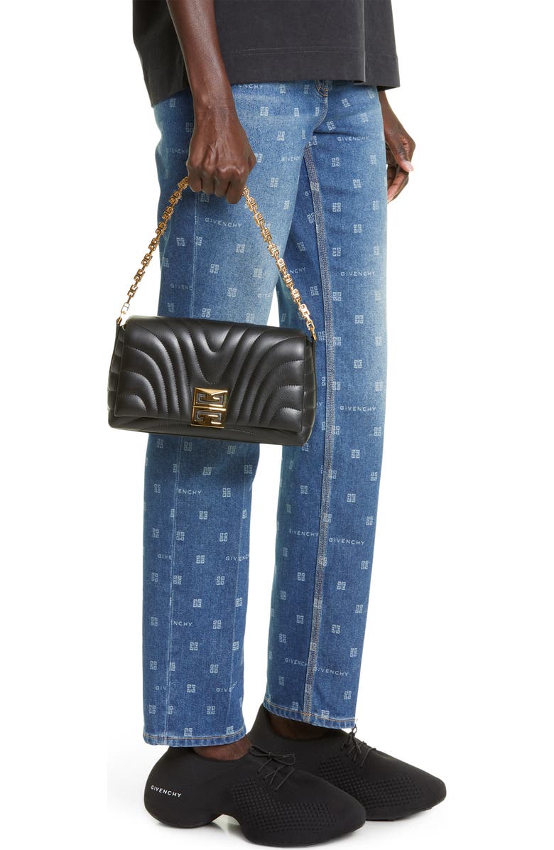 Givenchy Small 4G Quilted Leather Crossbody Bag, Alternate, color,