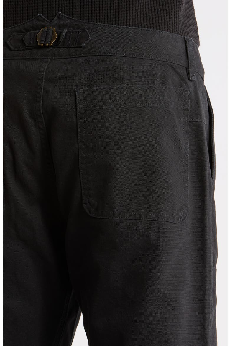 Courier OG Fit Organic Cotton Canvas Chore Pants, Alternate, color, OBSIDIAN