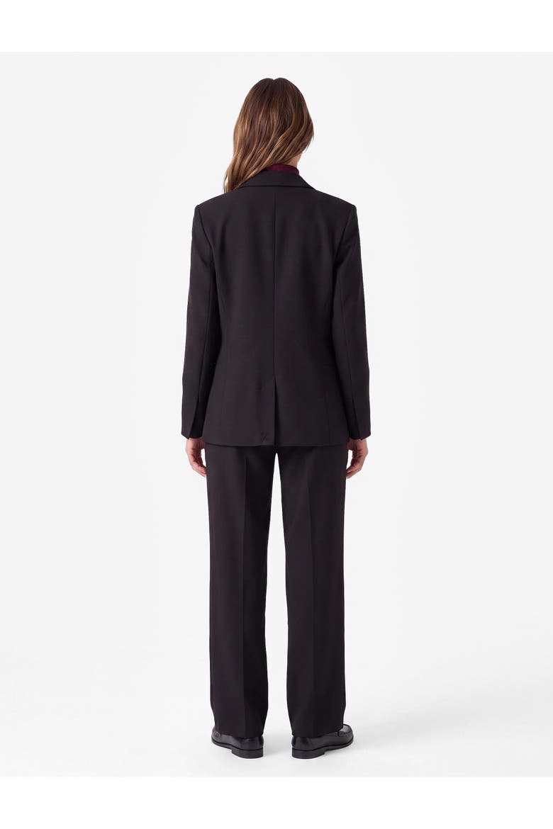 Blazer Jacket, Alternate, color, BLACK