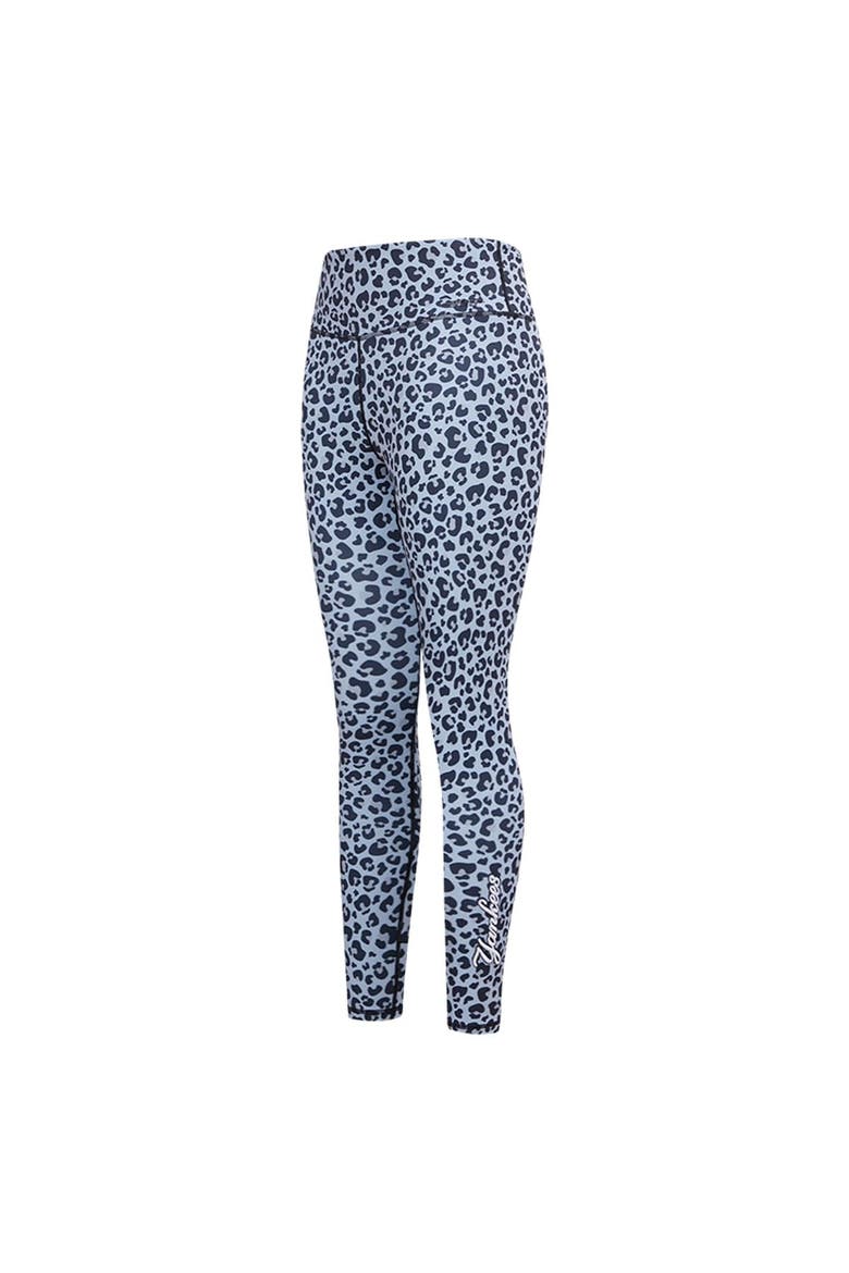 Women's Pro Standard Leopard New York Yankees Allover Print Leggings, Alternate, color, Leopard
