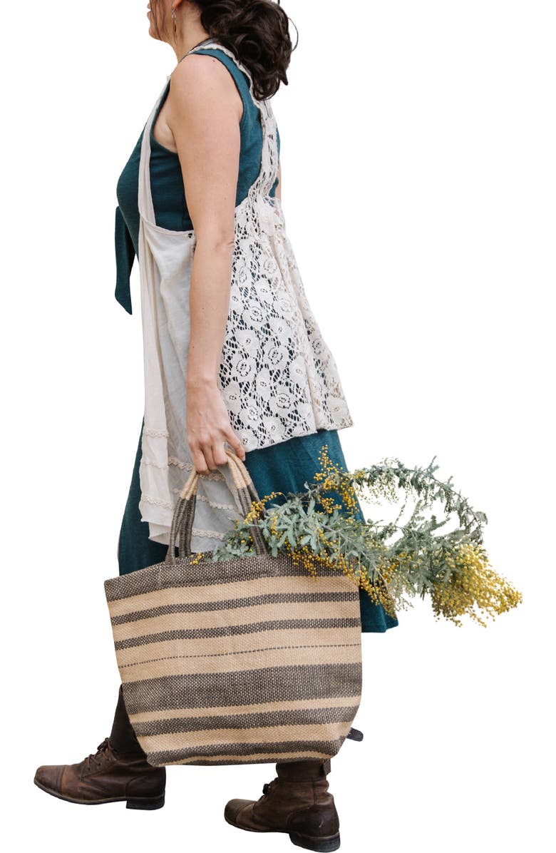 Will & Atlas Sonoma Stripe Jute Shopper, Alternate, color,