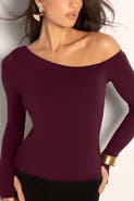TA3 Mega Sculpting One-Shoulder Long Sleeve Top