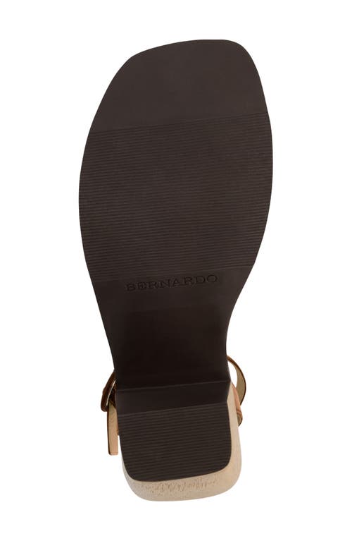 Bernardo Footwear Brisi Sandal In Brown