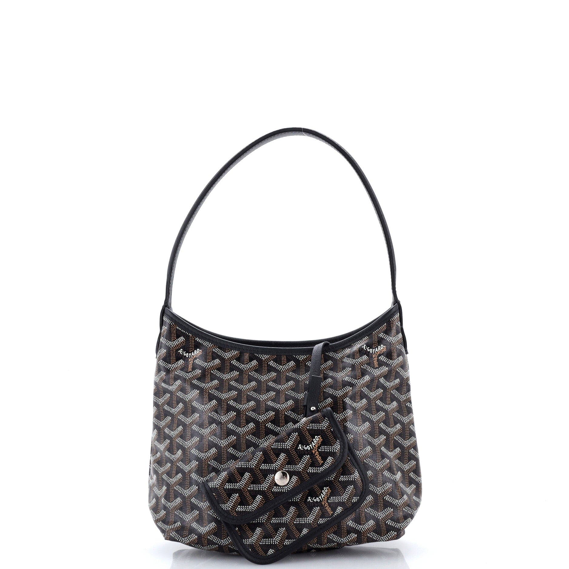 Boheme Hobo Coated Canvas Mini, Alternate, color, Black