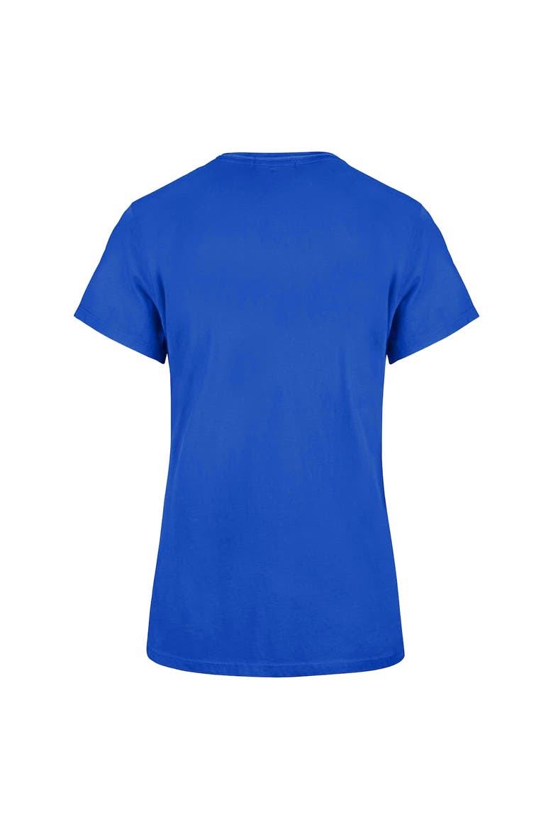 Women's Profile Blue New York Knicks Plus Size Sweep V-Neck T-Shirt, Alternate, color, Blue