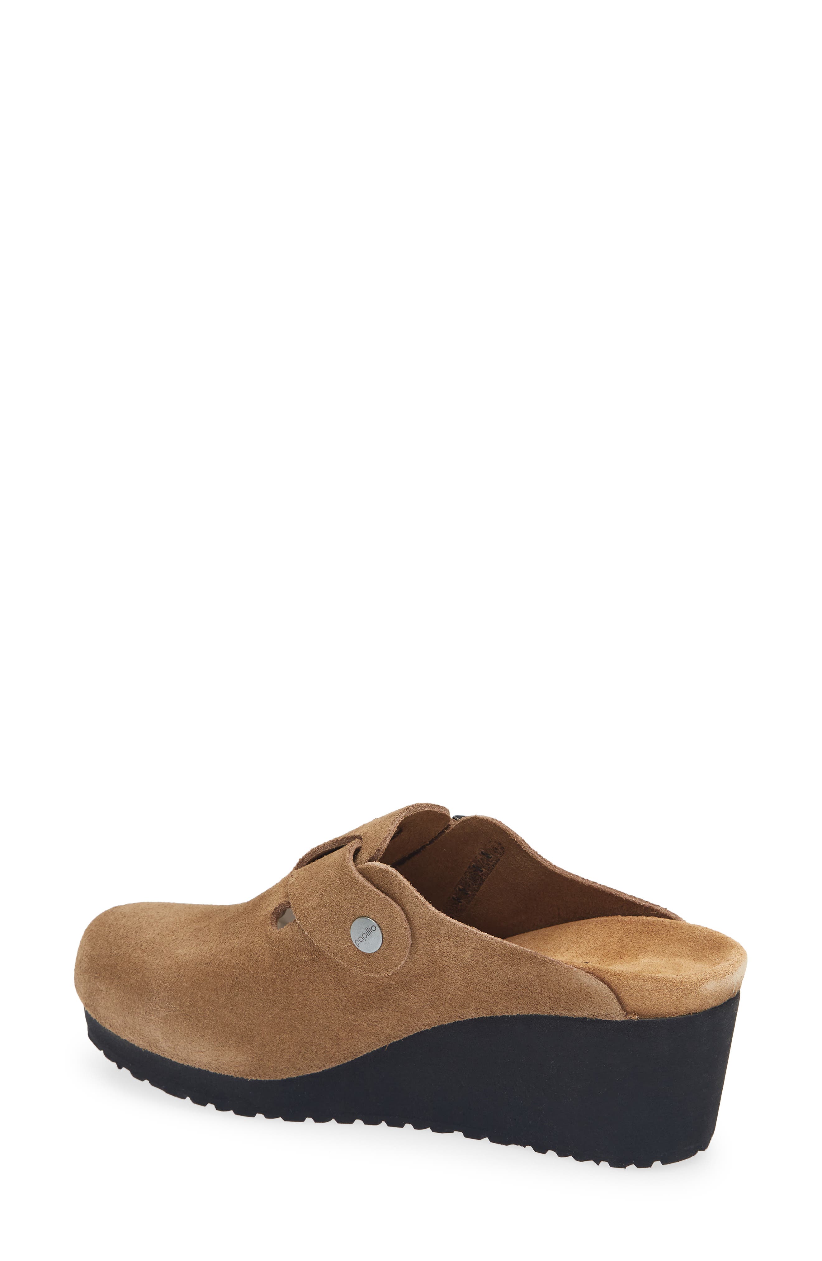 Fanny Wedge Clog, Alternate, color, GRAY TAUPE