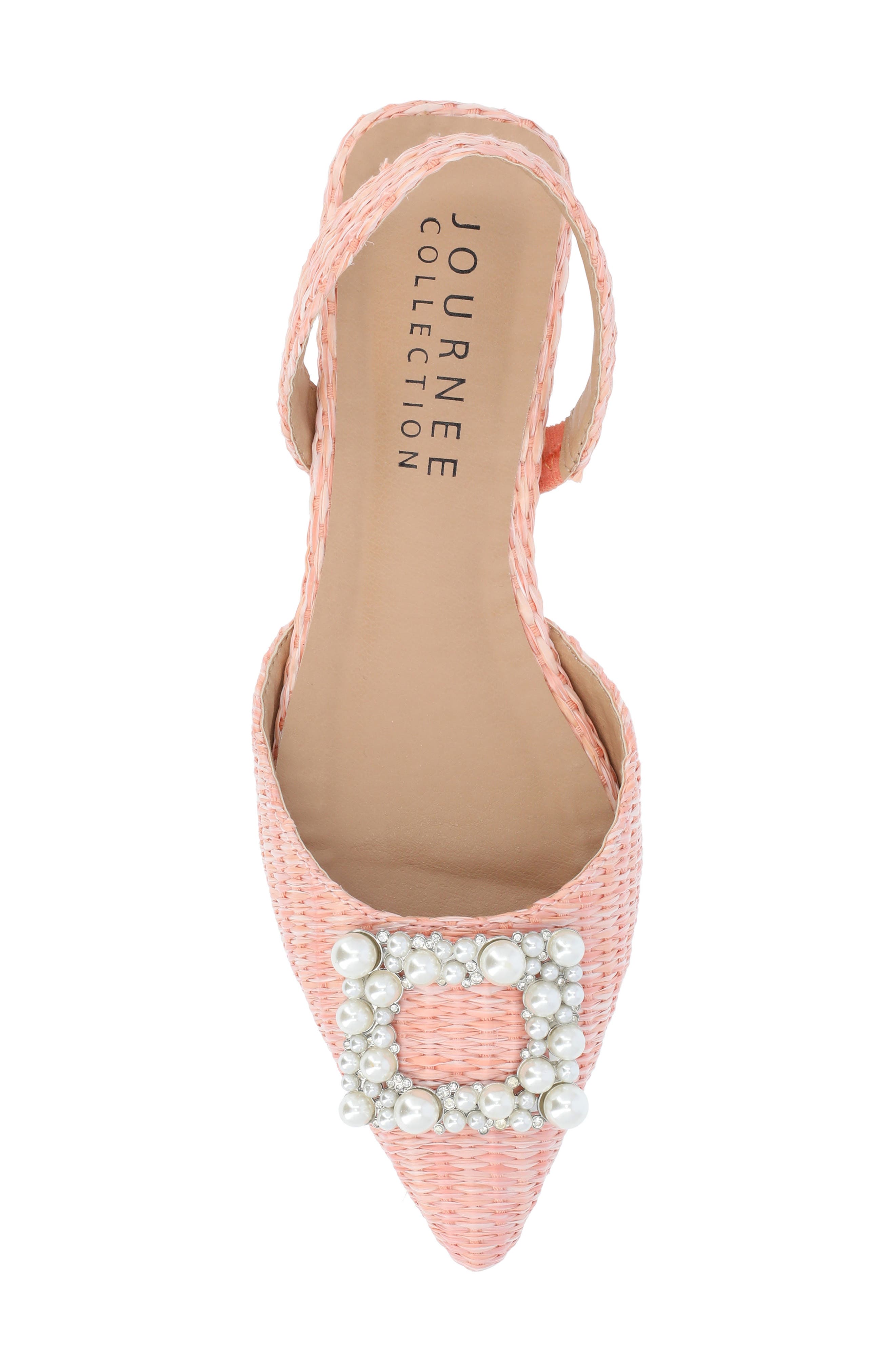 Hannae Slingback Flat, Alternate, color, PINK