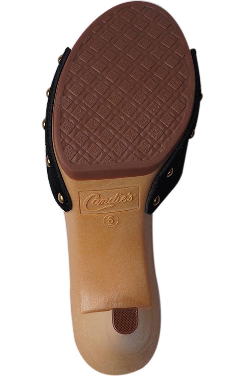 Candie's Emiliana Platform Sandal, Alternate, color, Black Suede
