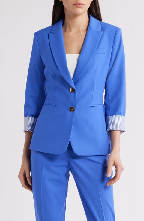 アウターその他 MALIPARMI Woman Blazer Blue JD556050630 D8055 MALIPARMI Woman Blazer Blue JD556050630 D8055 (MALIPARMI
