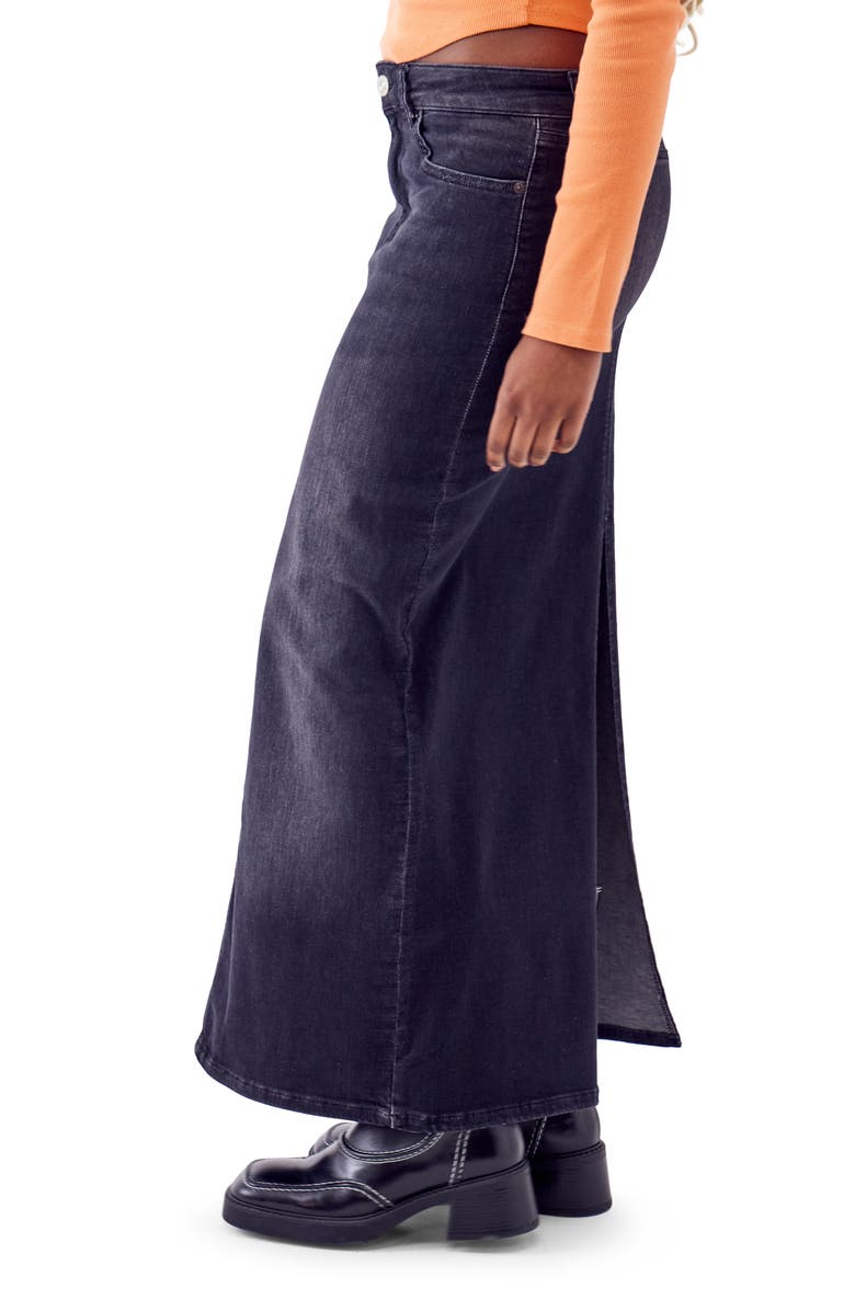 BDG Urban Outfitters Denim Maxi Skirt, Alternate, color,