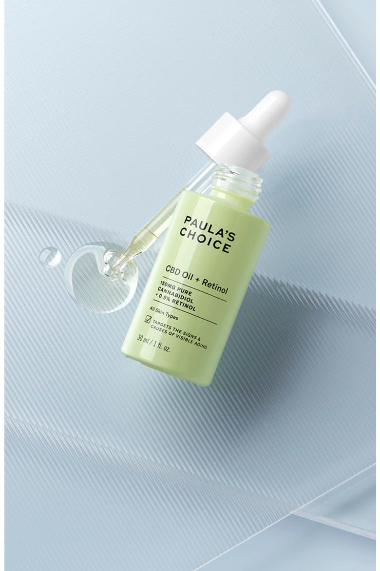 CBD Oil + Retinol Face Oil, Alternate, color, NO COLOR