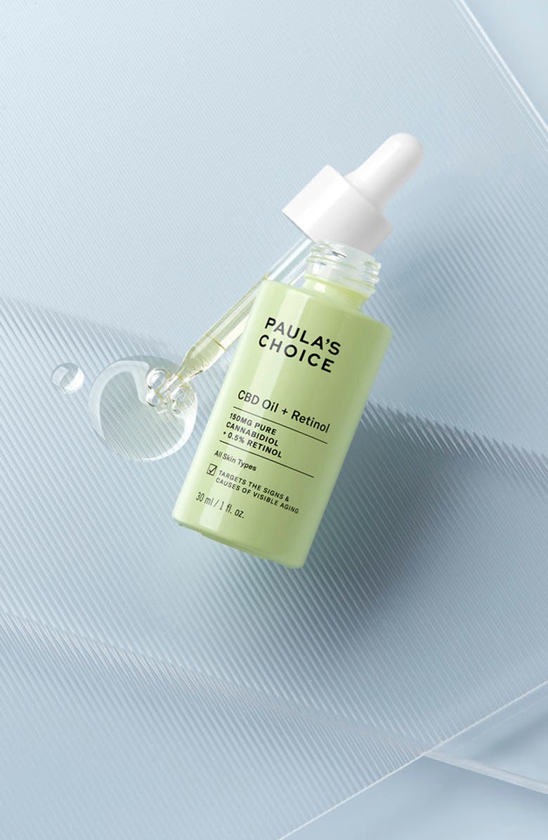 Paula's Choice CBD Oil + Retinol Face Oil, Alternate, color,