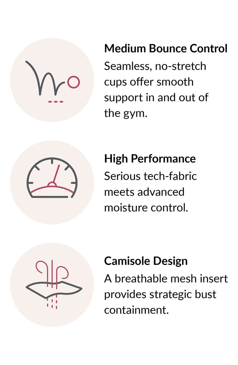 Glamorise No-Bounce Camisole Elite Sports Bra, Alternate, color, Black