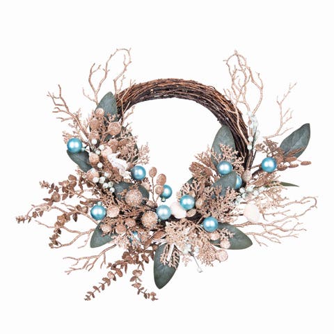 Coastal Shell Wreath
