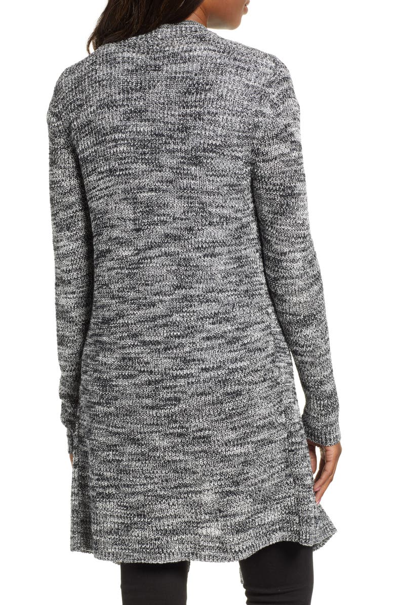 Caslon<sup>®</sup> Drape Collar Cardigan, Alternate, color, 