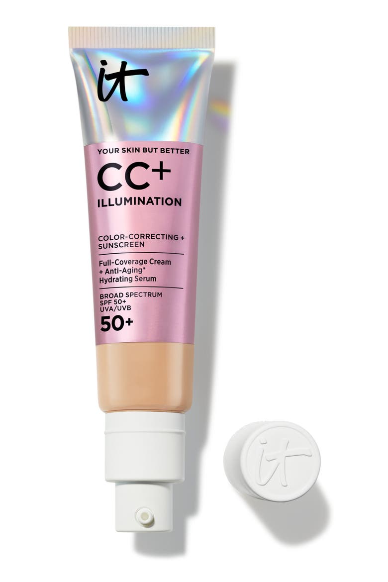 CC+ Cream Illumination SPF 50+ Full Coverage Cream Corrector & Serum, Main, color, NEUTRAL TAN